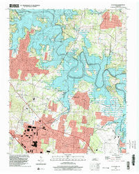 La Vergne Tennessee Historical topographic map, 1:24000 scale, 7.5 X 7.5 Minute, Year 1997