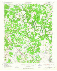 La Vergne Tennessee Historical topographic map, 1:24000 scale, 7.5 X 7.5 Minute, Year 1952