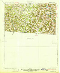 Lafayette Tennessee Historical topographic map, 1:62500 scale, 15 X 15 Minute, Year 1931
