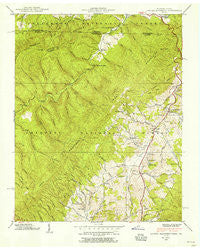 Laurel Bloomery Tennessee Historical topographic map, 1:24000 scale, 7.5 X 7.5 Minute, Year 1938