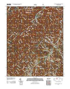 Laurel Bloomery Tennessee Historical topographic map, 1:24000 scale, 7.5 X 7.5 Minute, Year 2011