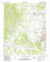 Leipers Fork Tennessee Historical topographic map, 1:24000 scale, 7.5 X 7.5 Minute, Year 1981