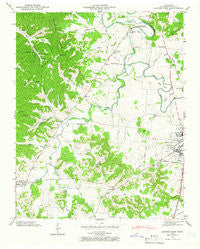 Leipers Fork Tennessee Historical topographic map, 1:24000 scale, 7.5 X 7.5 Minute, Year 1946