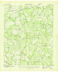 Life Tennessee Historical topographic map, 1:24000 scale, 7.5 X 7.5 Minute, Year 1936