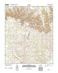 Lincoln Tennessee Historical topographic map, 1:24000 scale, 7.5 X 7.5 Minute, Year 2013