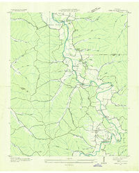 Lobelville Tennessee Historical topographic map, 1:24000 scale, 7.5 X 7.5 Minute, Year 1936