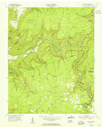 Lonewood Tennessee Historical topographic map, 1:24000 scale, 7.5 X 7.5 Minute, Year 1954