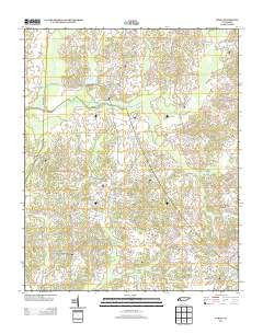 Luray Tennessee Historical topographic map, 1:24000 scale, 7.5 X 7.5 Minute, Year 2013