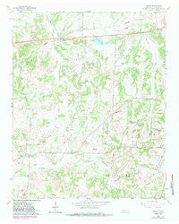Macon Tennessee Historical topographic map, 1:24000 scale, 7.5 X 7.5 Minute, Year 1965