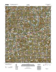 Mascot Tennessee Historical topographic map, 1:24000 scale, 7.5 X 7.5 Minute, Year 2013