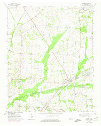 Mason Tennessee Historical topographic map, 1:24000 scale, 7.5 X 7.5 Minute, Year 1965