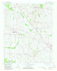 Maury City Tennessee Historical topographic map, 1:24000 scale, 7.5 X 7.5 Minute, Year 1964