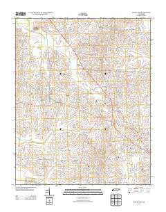 Maury City Tennessee Historical topographic map, 1:24000 scale, 7.5 X 7.5 Minute, Year 2013