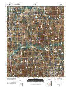 McKenzie Tennessee Historical topographic map, 1:24000 scale, 7.5 X 7.5 Minute, Year 2010