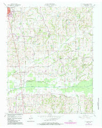 Mc Connell Tennessee Historical topographic map, 1:24000 scale, 7.5 X 7.5 Minute, Year 1956