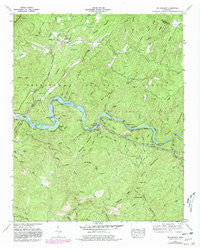 Mc Farland Tennessee Historical topographic map, 1:24000 scale, 7.5 X 7.5 Minute, Year 1957