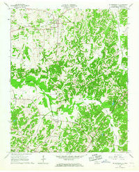 Mc Lemoresville Tennessee Historical topographic map, 1:24000 scale, 7.5 X 7.5 Minute, Year 1966