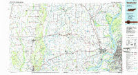 Memphis West Tennessee Historical topographic map, 1:100000 scale, 30 X 60 Minute, Year 1986