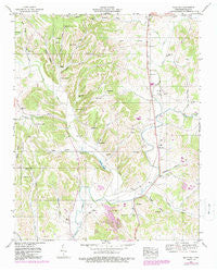 Milky Way Tennessee Historical topographic map, 1:24000 scale, 7.5 X 7.5 Minute, Year 1951