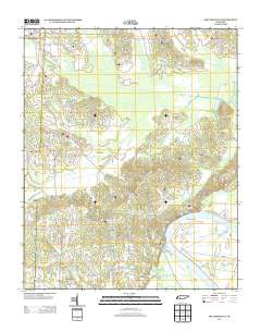 Milledgeville Tennessee Historical topographic map, 1:24000 scale, 7.5 X 7.5 Minute, Year 2013