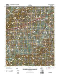 Mohawk Tennessee Historical topographic map, 1:24000 scale, 7.5 X 7.5 Minute, Year 2013