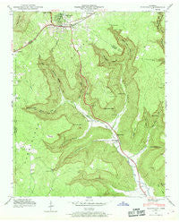 Monteagle Tennessee Historical topographic map, 1:24000 scale, 7.5 X 7.5 Minute, Year 1950