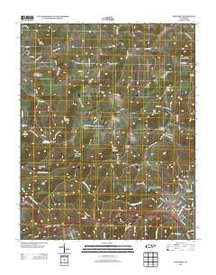 Monterey Tennessee Historical topographic map, 1:24000 scale, 7.5 X 7.5 Minute, Year 2013