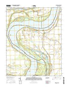 Mooring Tennessee Current topographic map, 1:24000 scale, 7.5 X 7.5 Minute, Year 2016