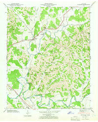 Mulberry Tennessee Historical topographic map, 1:24000 scale, 7.5 X 7.5 Minute, Year 1947