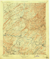 Murphy Tennessee Historical topographic map, 1:125000 scale, 30 X 30 Minute, Year 1914