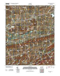 New Market Tennessee Historical topographic map, 1:24000 scale, 7.5 X 7.5 Minute, Year 2010