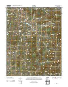 Okalona Tennessee Historical topographic map, 1:24000 scale, 7.5 X 7.5 Minute, Year 2013