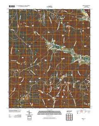 Orme Tennessee Historical topographic map, 1:24000 scale, 7.5 X 7.5 Minute, Year 2010