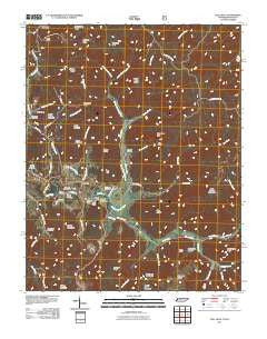Pall Mall Tennessee Historical topographic map, 1:24000 scale, 7.5 X 7.5 Minute, Year 2011