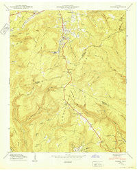 Palmer Tennessee Historical topographic map, 1:24000 scale, 7.5 X 7.5 Minute, Year 1950