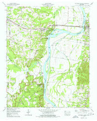Pittsburg Landing Tennessee Historical topographic map, 1:24000 scale, 7.5 X 7.5 Minute, Year 1972
