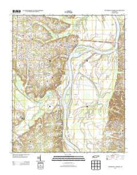 Pittsburg Landing Tennessee Historical topographic map, 1:24000 scale, 7.5 X 7.5 Minute, Year 2013
