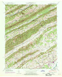 Plum Grove Tennessee Historical topographic map, 1:24000 scale, 7.5 X 7.5 Minute, Year 1939
