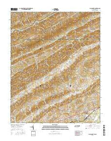 Plum Grove Tennessee Current topographic map, 1:24000 scale, 7.5 X 7.5 Minute, Year 2016