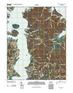 Poplar Creek Tennessee Historical topographic map, 1:24000 scale, 7.5 X 7.5 Minute, Year 2010