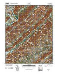 Powell Tennessee Historical topographic map, 1:24000 scale, 7.5 X 7.5 Minute, Year 2010