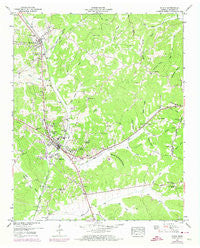 Purdy Tennessee Historical topographic map, 1:24000 scale, 7.5 X 7.5 Minute, Year 1949