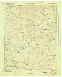 Rally Hill Tennessee Historical topographic map, 1:24000 scale, 7.5 X 7.5 Minute, Year 1947