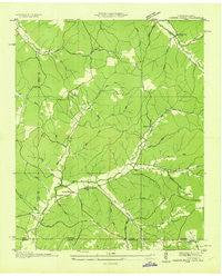 Ransom Stand Tennessee Historical topographic map, 1:24000 scale, 7.5 X 7.5 Minute, Year 1936