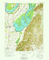 Reelfoot Lake Tennessee Historical topographic map, 1:62500 scale, 15 X 15 Minute, Year 1967