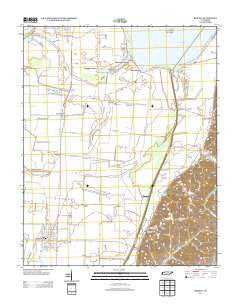 Ridgely Tennessee Historical topographic map, 1:24000 scale, 7.5 X 7.5 Minute, Year 2013