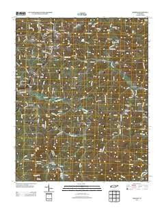 Robbins Tennessee Historical topographic map, 1:24000 scale, 7.5 X 7.5 Minute, Year 2013