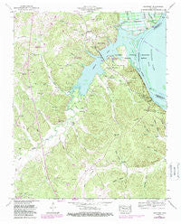 Rockport Tennessee Historical topographic map, 1:24000 scale, 7.5 X 7.5 Minute, Year 1950