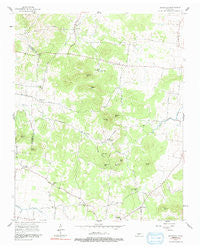 Rockvale Tennessee Historical topographic map, 1:24000 scale, 7.5 X 7.5 Minute, Year 1957