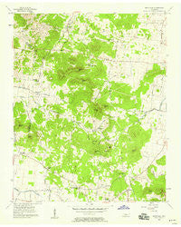 Rockvale Tennessee Historical topographic map, 1:24000 scale, 7.5 X 7.5 Minute, Year 1957